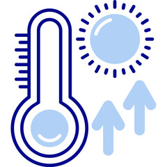 Wall Mural - Thermometer Icon