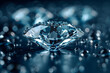 Close Up of a Diamond on a Table