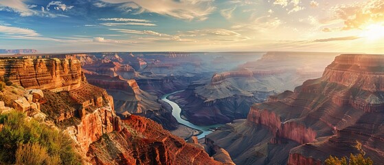 Sticker - grand canyon sunrise