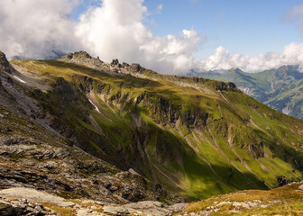 Wall Mural - The 5-Lakes Hike, Bad Ragaz, Switzerland.