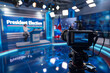 © Lazy_Bear - Political show in television studio. Debates during the presidential election on TV