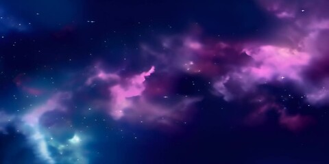 Wall Mural - pattern backdrop astronomy or astrology resolution high a nebula blue and pink purple with sky night