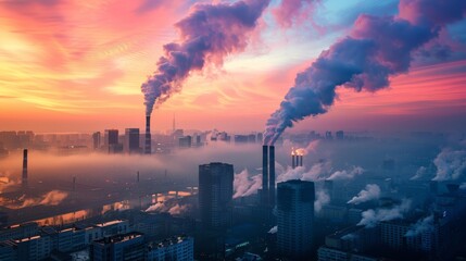 Poster - ensure climate change and sustainable development by reducing greenhouse gas emissions