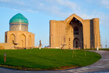 Fototapeta Do pokoju - Mausoleum of Khoja Ahmed Yasawi. UNESCO World Heritage Site, Turkestan, Kazakhstan.