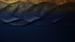 © logonv - Rich navy blue undulates with flecks of gold in a sophisticated abstract style, evoking luxury and opulence. Perfect for exclusive event backgrounds or high-end product marketing