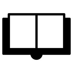 Poster - book icon