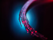 © Connect Images - Fibre optics carrying data through the internet.
