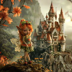 Wall Mural - Elf from Castle 