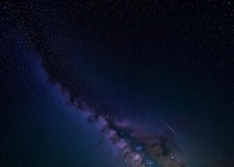 Stars and galaxy outer space sky night universe background
