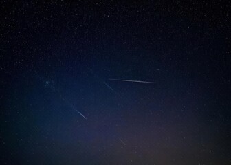 Stars and galaxy outer space sky night universe background