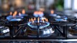 Elegant Efficiency - The Art of Cooking with a Precision-Crafted Brazilian Gas Stove Burner