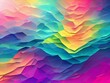 Abstract colorful geomatric background with triangles low poly.  Modern background