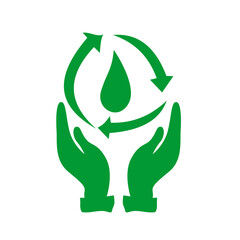 Wall Mural - green eco symbol