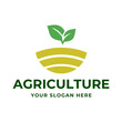 © arum - Agriculture logo. Farm concept logo design Vector on white background