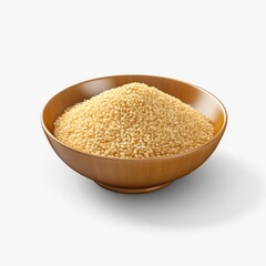 Poster - buckwheat in a bowl