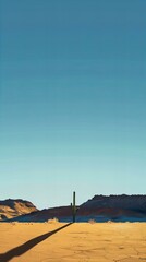 Wall Mural - landscape with sky and clouds