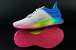 Trendy colorful light sport shoes