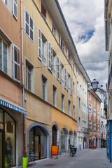 Canvas Print - Street in Chambery, France