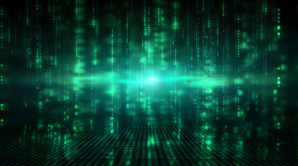binary code tech background