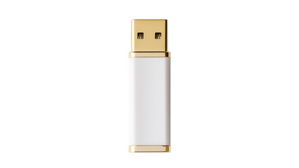 Wall Mural - usb stick cutout. isolated memory stick on transparent background