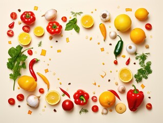 Poster - fruits and vegetables