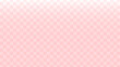 ピンク色の市松模様のシンプルな背景素材 - かわいい和風のテクスチャ - 16:9