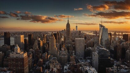 New York sunset