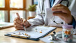 A Doctor Prescribing medications, treatments, or therapies to manage acute and chronic medical conditions