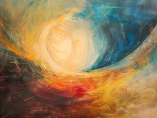 Poster - Solar Rays Dance