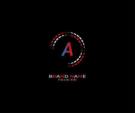 A Letter Logo Design Vector