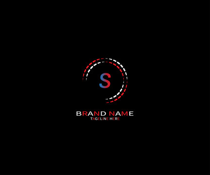 S Letter Logo Design Vector