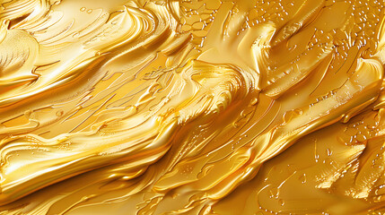 Wall Mural - Gold texture background, abstract liquid gold background