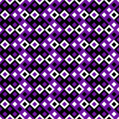 Poster - Random diagonal threetone pattern background - seamless vector geometric design