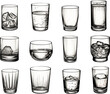 © TrappedMorghulis - set of glass of water