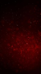Wall Mural - vertical red sparkling bursts and glitter 4k loop features glitter and particles swirling around in 