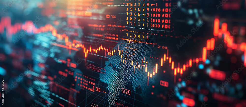 world map and binary code background Stock Photo | Adobe Stock