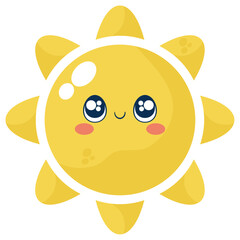 Sticker - weather sun cute