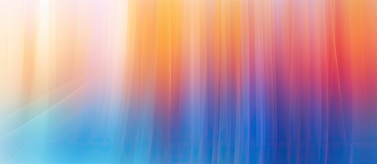 Poster - A vibrant and colorful background with a rainbow of colors, including purple, electric blue, magenta, and peach. The image showcases a pattern of tints and shades with symmetrical design