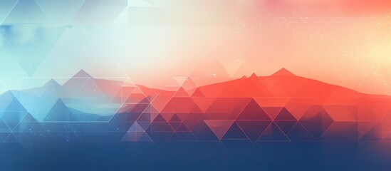 Wall Mural - An obscured view of a mountain range with a sunset in the background, featuring a cloudy sky, water body, and the afterglow of the sun on the horizon