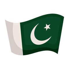 Poster - pakistan day flag