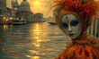 © Andreas - Italian colorful traditional carnival of masks in Venice.