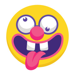 Poster - fools day emoji