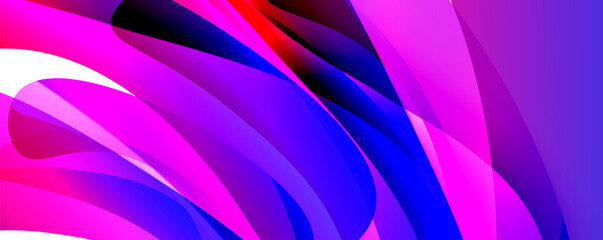 Poster - Abstract swirl design geometric concept. Vector Illustration For Wallpaper, Banner, Background, Card, Book Illustration, landing page