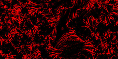 Poster - Abstract background with black wall surface and black stucco texture. Grunge textures and background with marbled cloudy design. Colorful particle burn effect sparkles pattern.