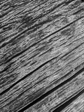 Fototapeta Tulipany - Abstract black and white background of rough and cracked old wood texture and diagonal line pattern
