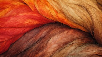 Poster - Abstract yellow orange brown lines background for graphic design and artistic concepts