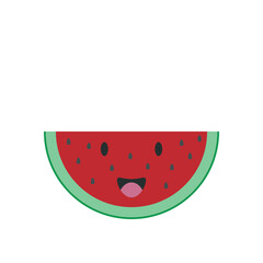 Poster - Watermelon Emoticon