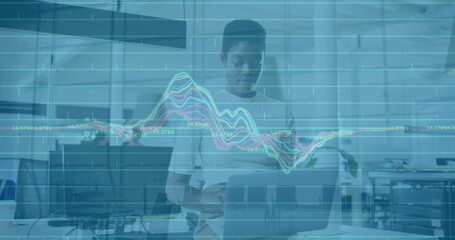 Poster - Image of data processing over digital chain