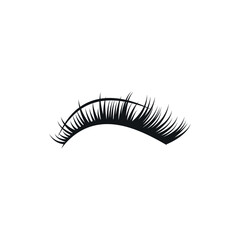 Poster - eyelash logo icon