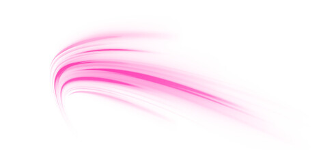 Poster - Neon stripes in the form of drill, turns and swirl. Vector pgn glitter light fire flare trace. Abstract image of speed motion on the road. 